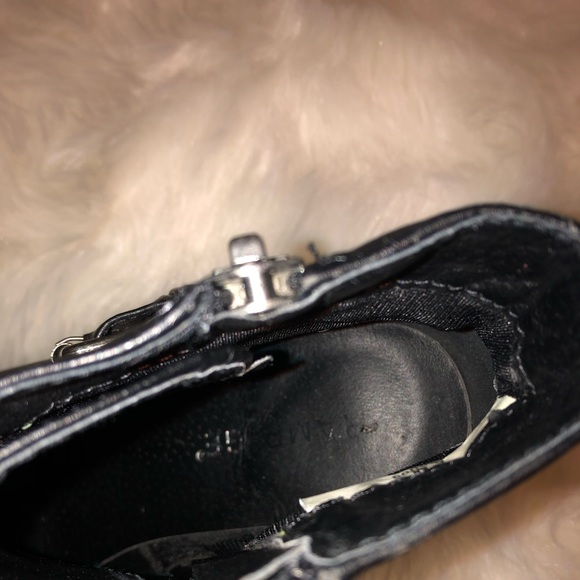 Chunky lace up moto booties - Picture 3 of 4